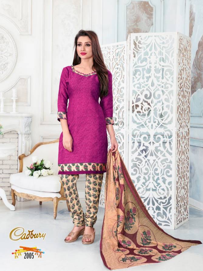 Ganeshji Cadbury Designer Fancy Indo Regular Wear Dress Material Collection